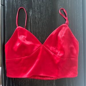 Garage Red Crop Top